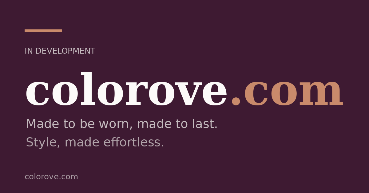Link preview image for colorove.com